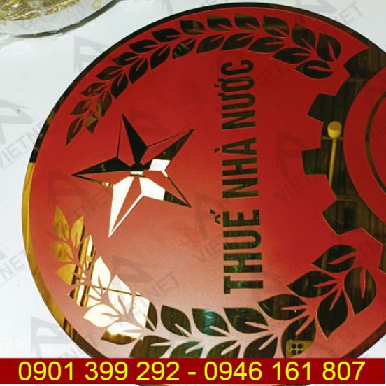 Logo inox ăn mòn Thuế Nhà Nước